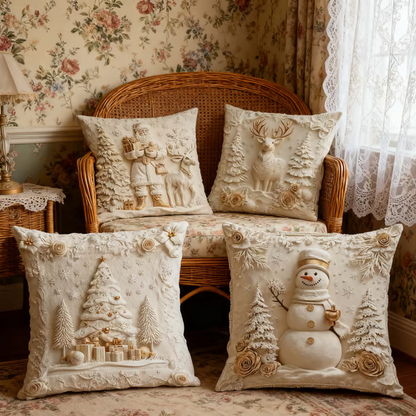 Christmas Cushion🎅 Cover for a Festive Home