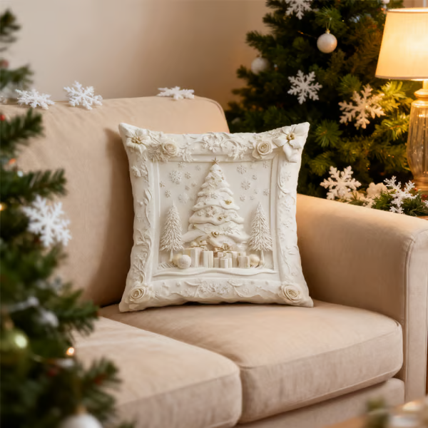 Christmas Cushion🎅 Cover for a Festive Home