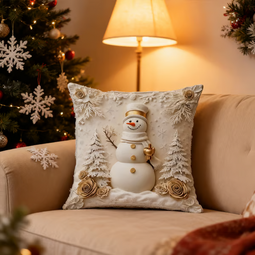 Christmas Cushion🎅 Cover for a Festive Home